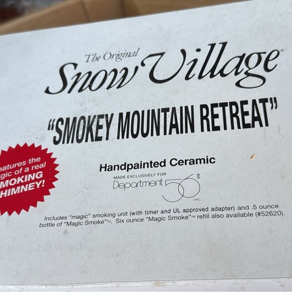 Department 56 Department 56 Snow Village Smokey Mountain Retreat